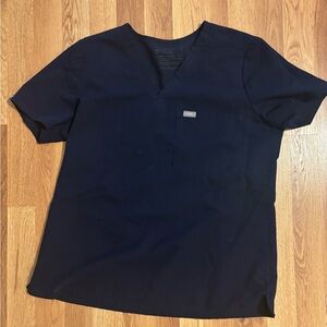 Figs Navy Blue Women’s Scrub Top